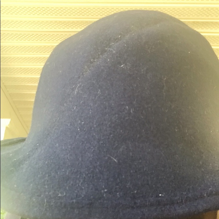 Wool Blue Hat.
